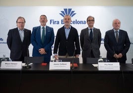 Fira de Barcelona alcanza este año el récord de 300 millones de ingresos y 20 millones de beneficios