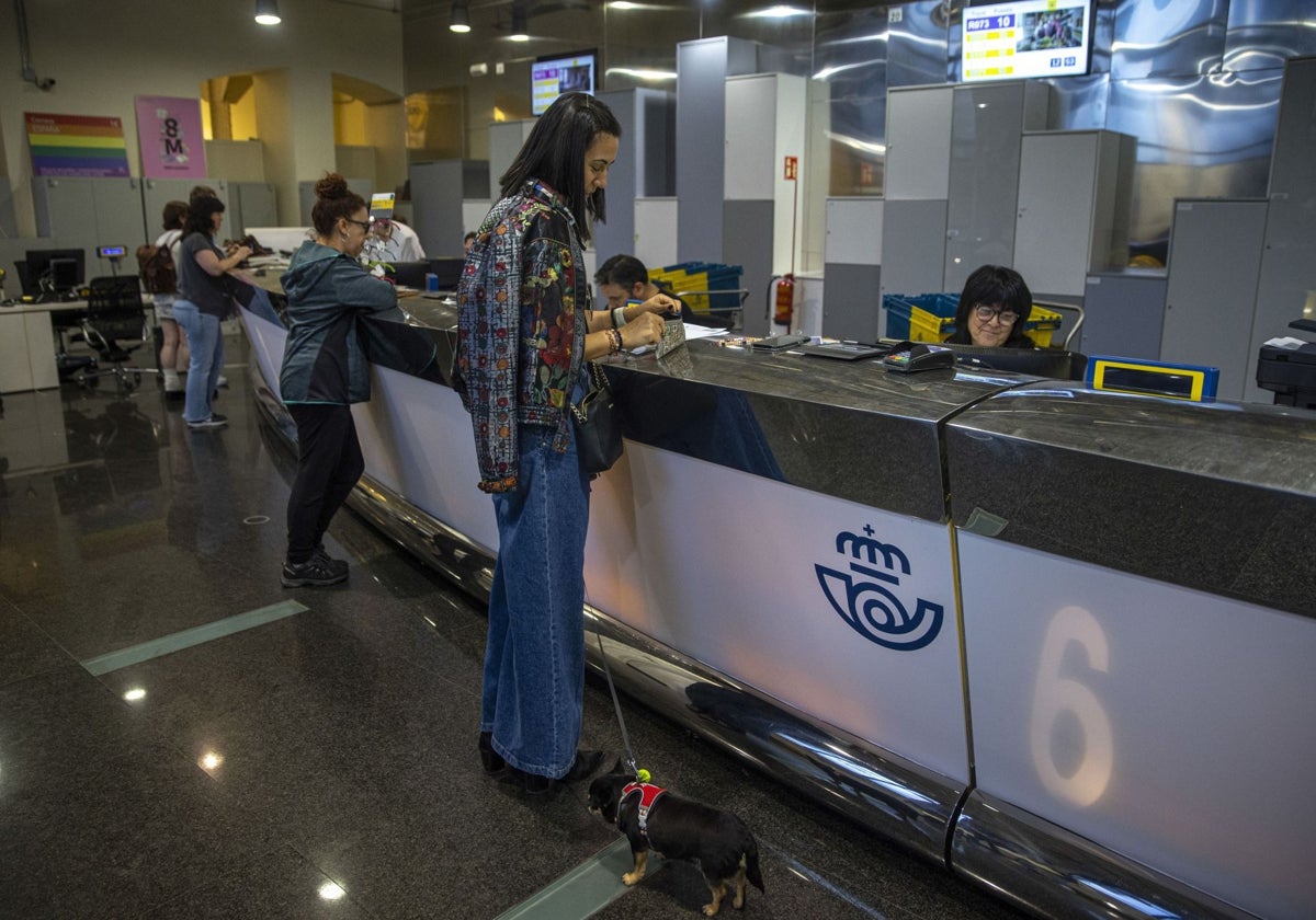 Una oficina de Correos