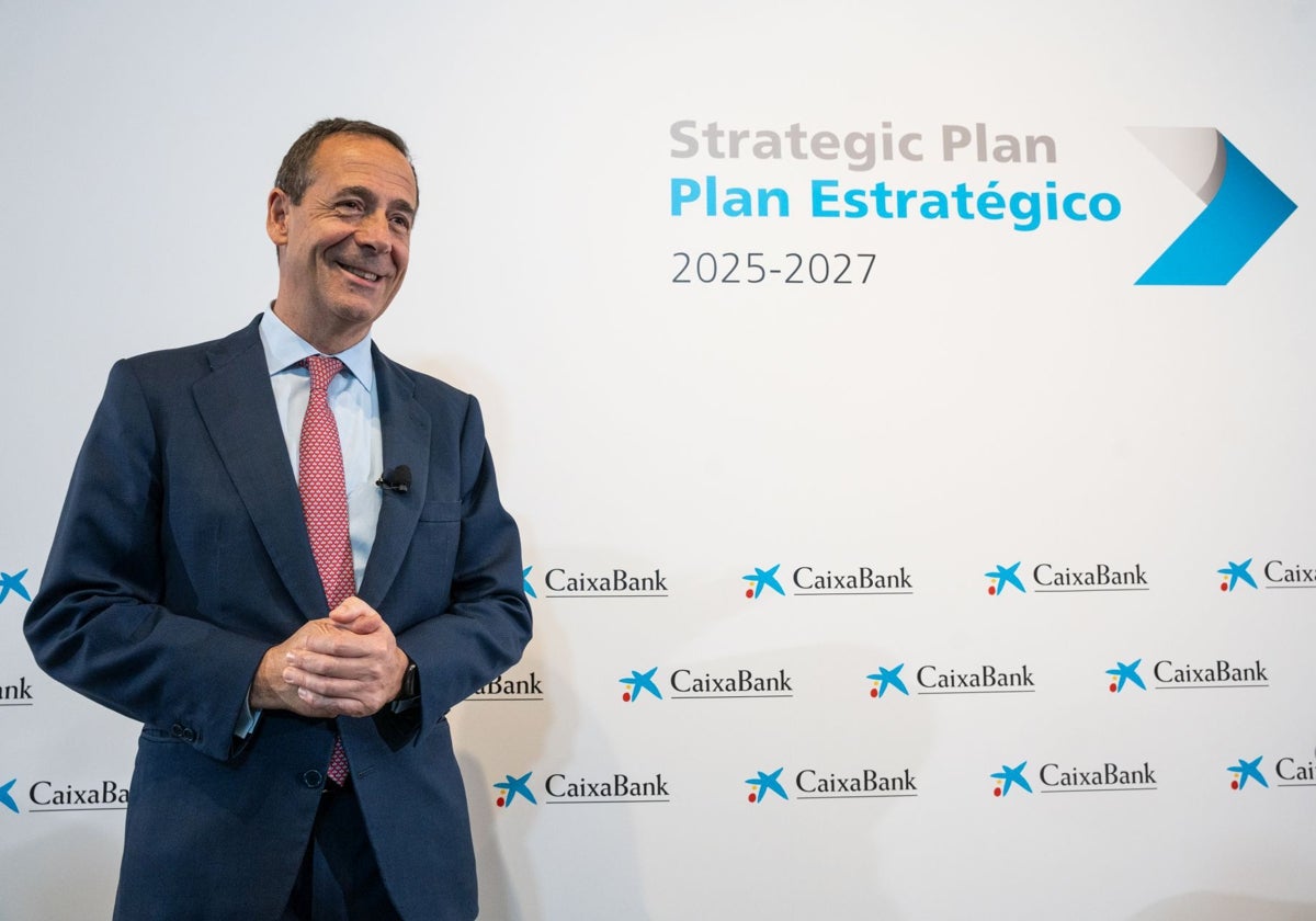 Gonzalo Gortázar, consejero delegado de Caixabank