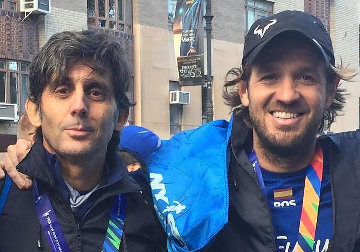 José María Álvarez-Pallete, junto a Rosauro Varo.