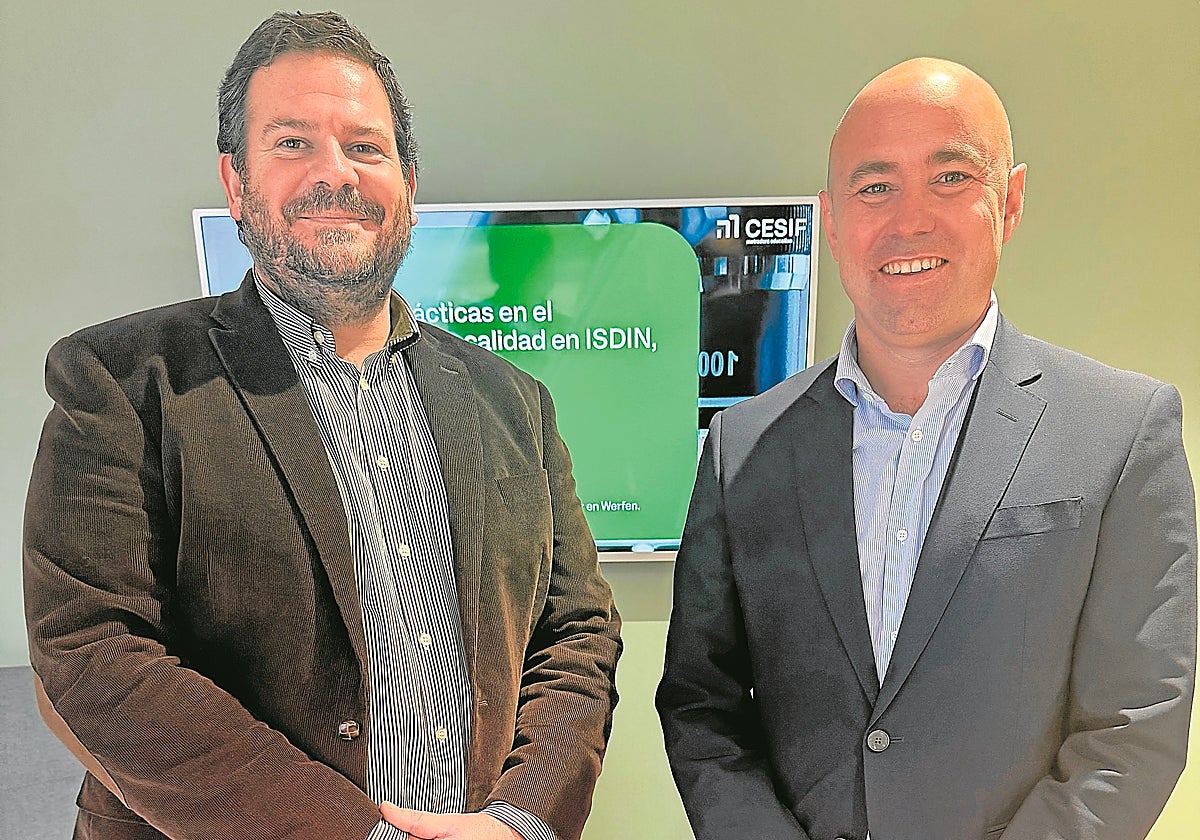 Álvaro Aguilar, Director General de iDoctus y director del PDD, junto con Eduardo Mulet, director honorífico del programa y General Manager México ANI en Abbott