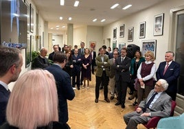 Homenaje a Pedro Schwartz en el Colegio de Economistas de Madrid por su 90 cumpleaños