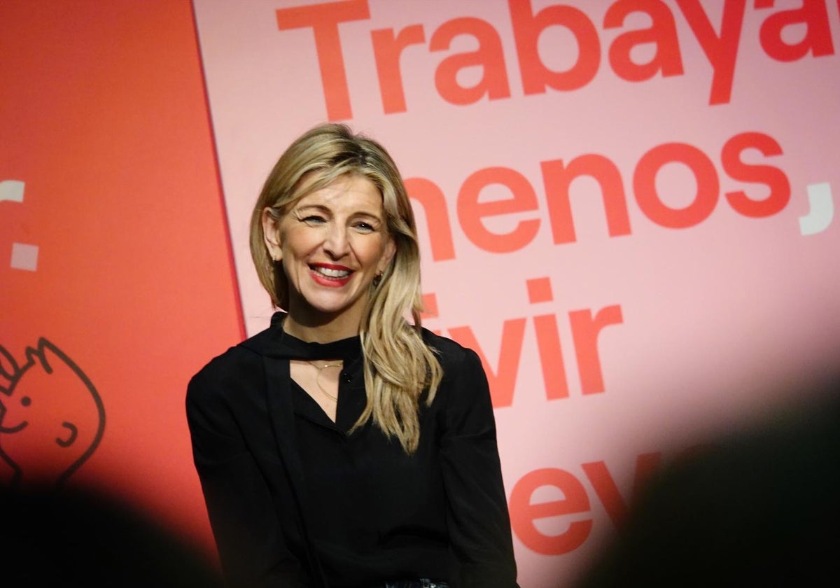Yolanda Díaz, ministra de Trabajo
