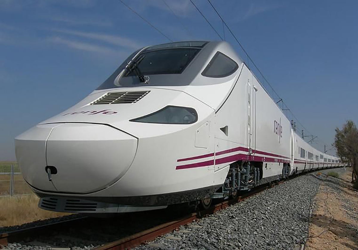 Un tren Talgo de Renfe