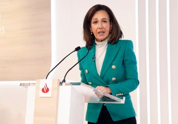 La presidenta del Banco Santander, Ana Botín