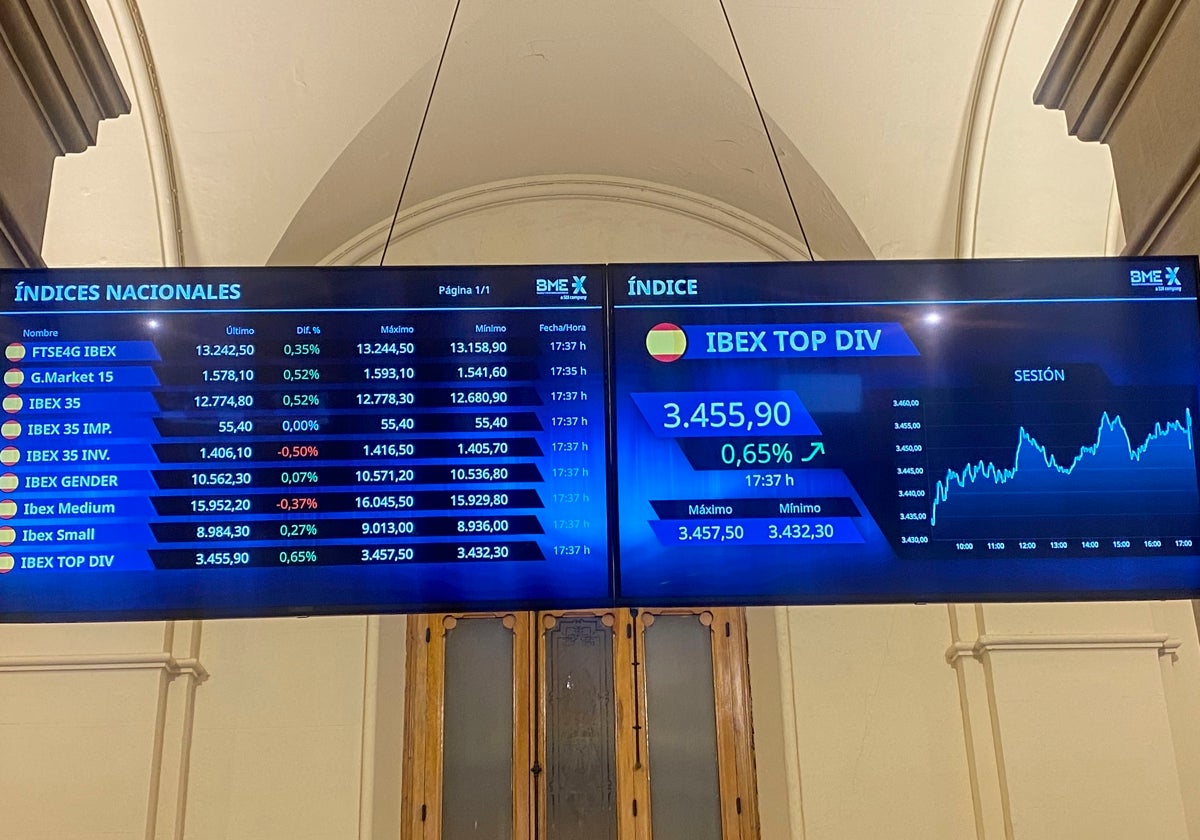 La bolsa subió el 0,52% por la banca el martes 11