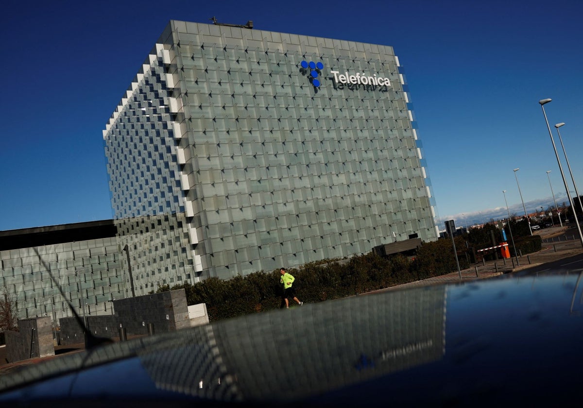 La sede de Telefónica en Madrid