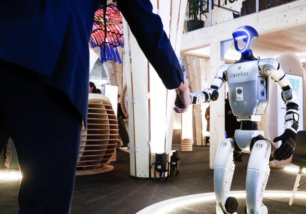 Robot humanoida en el MWC
