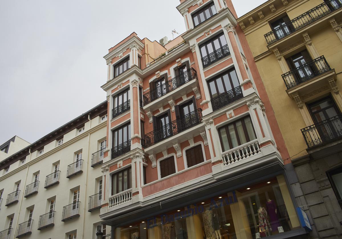 Edificios en el centro de Madrid en una imagen de archivo.