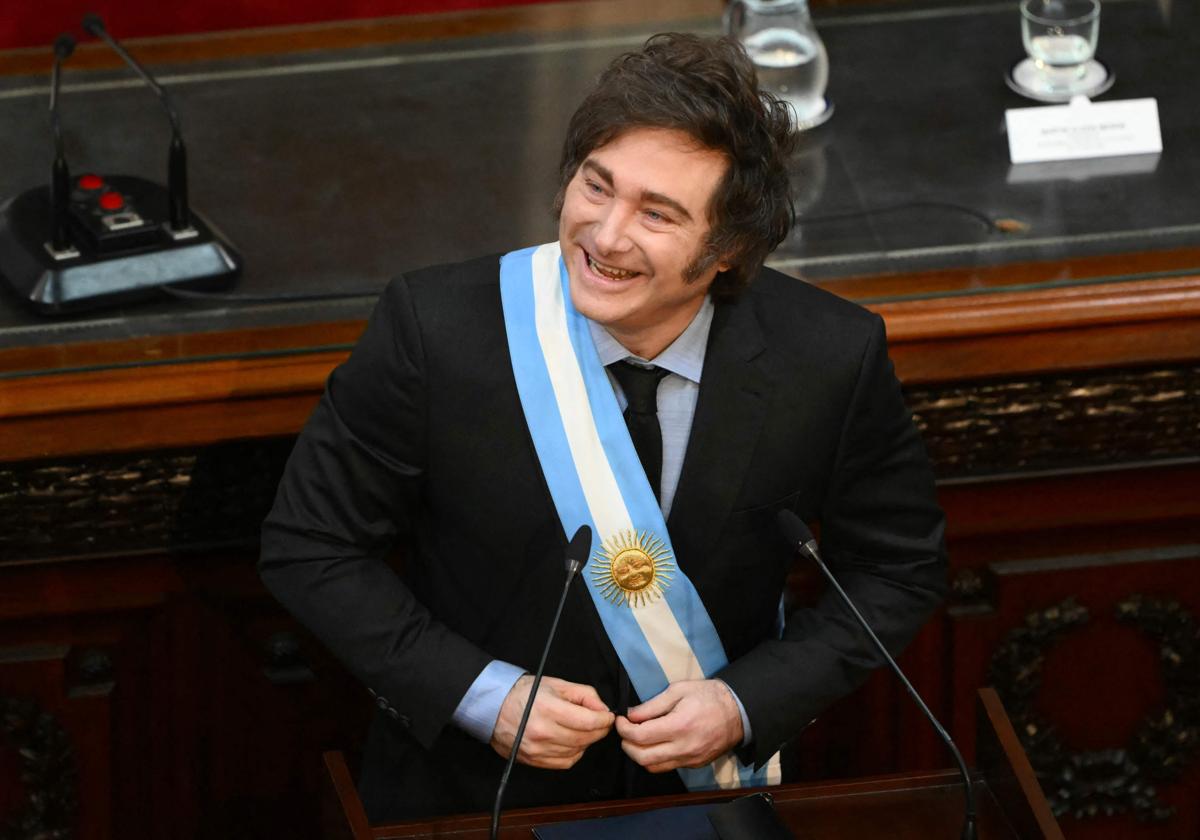 Javier Milei, en una imagen de archivo.