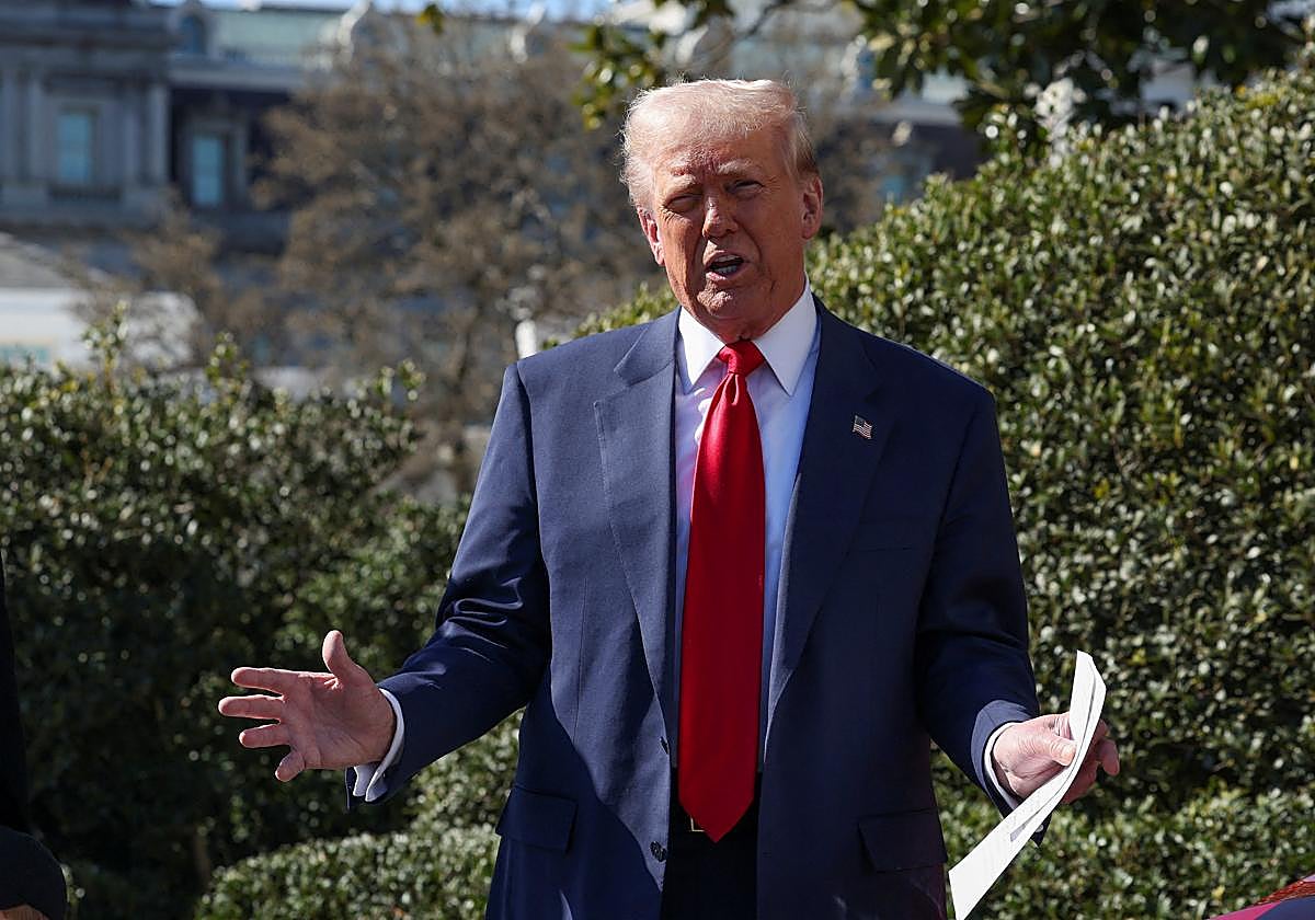 El presidente Donald Trump