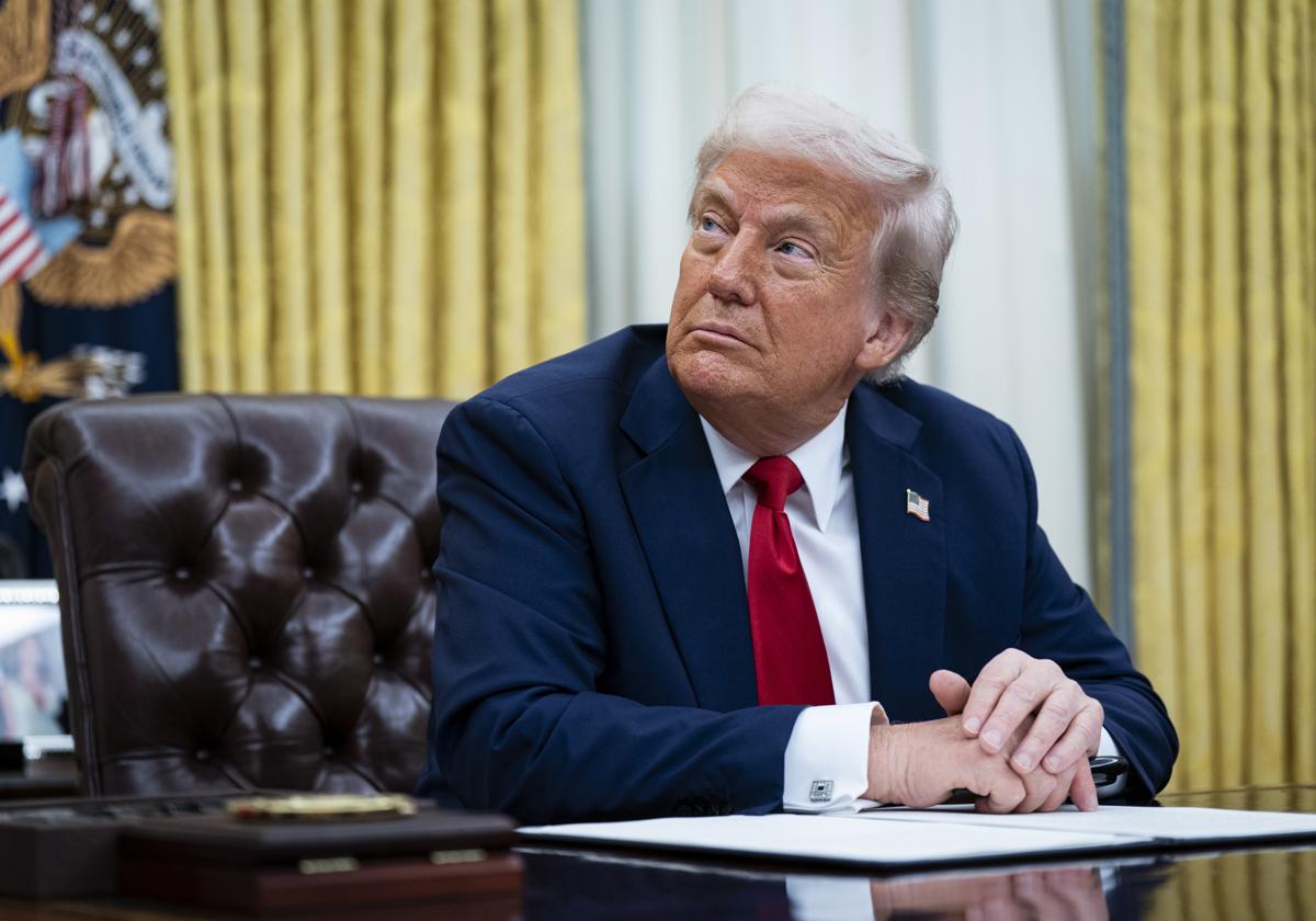 El presidente de Estados Unidos, Donald Trump