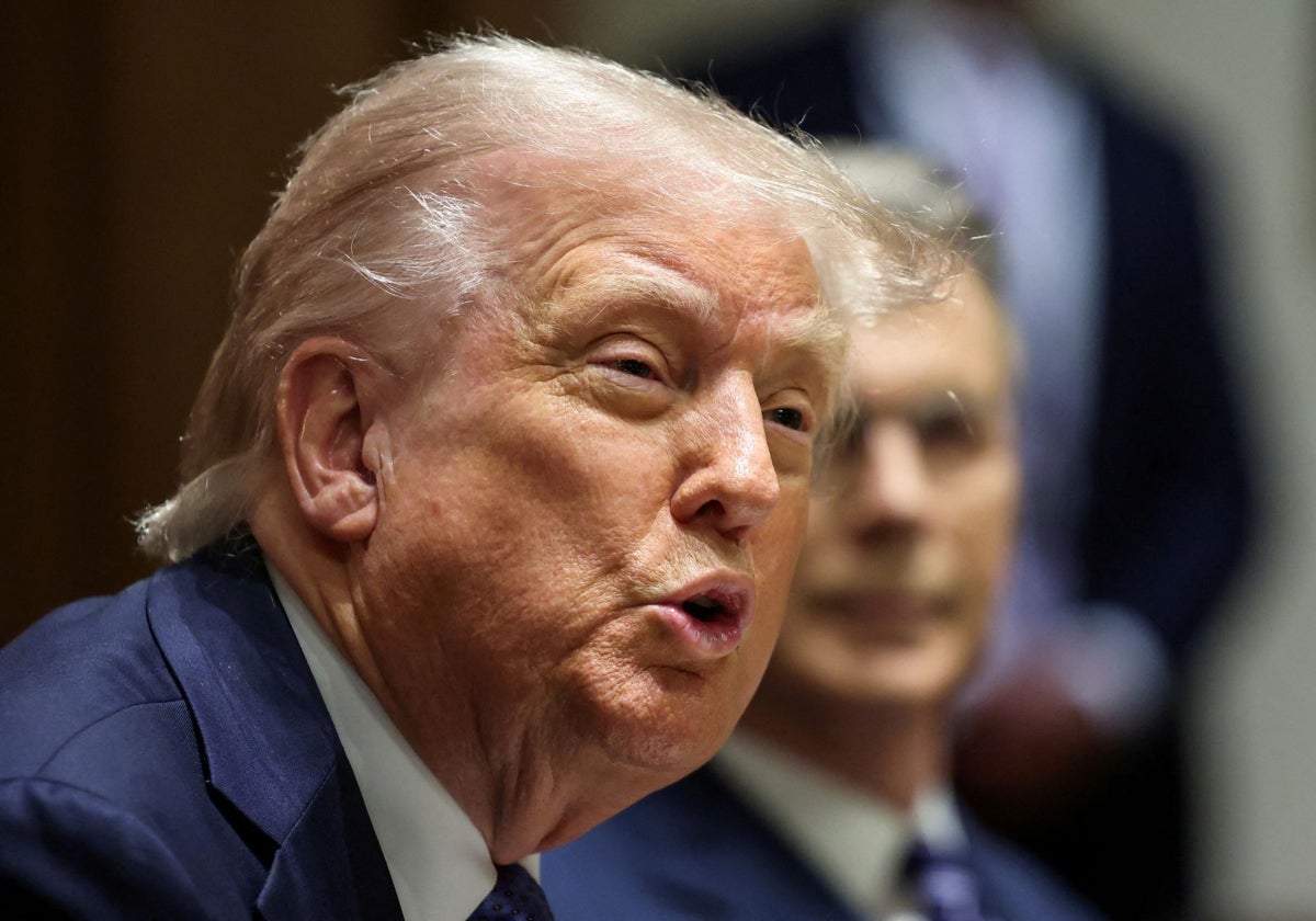 El presidente de Estados Unidos, Donald Trump