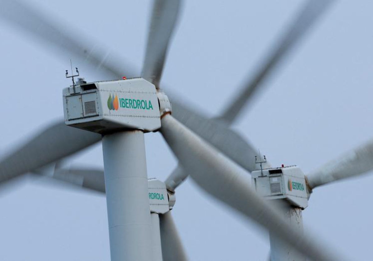 Molinos de viento de Iberdrola