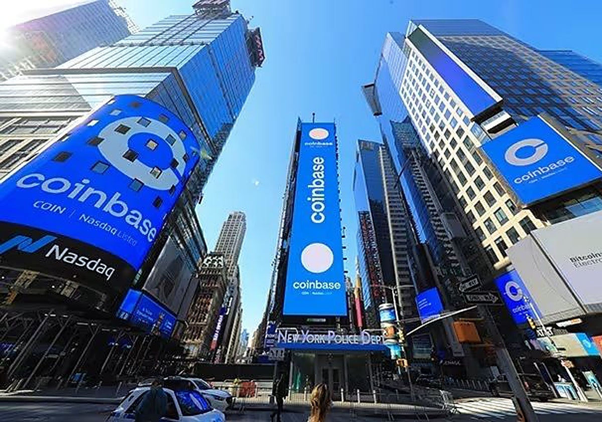 Coinbase acaba de debutar en el índice S&P500 de Estados Unidos