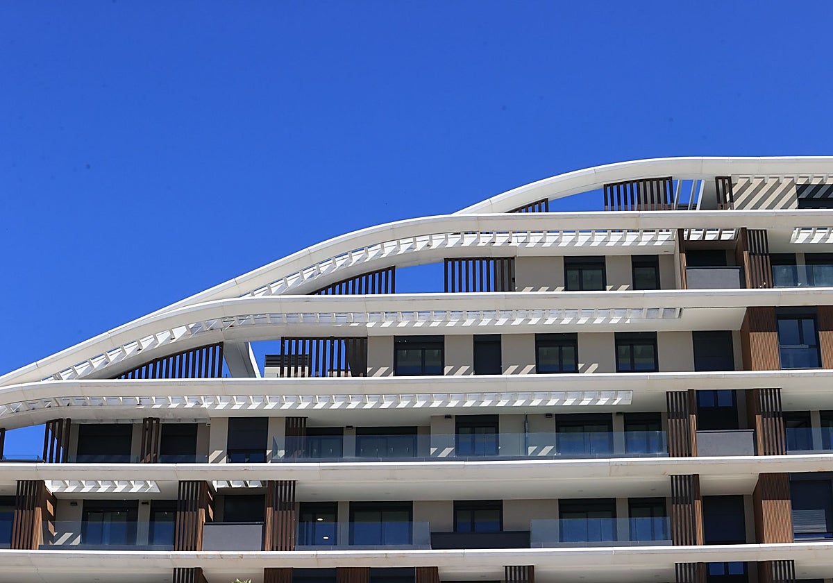 Edificio de viviendas en Madrid