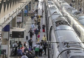 Competencia rechaza la petición de Adif de  impedir circular a dos AVE acoplados cuando las estaciones estén repletas