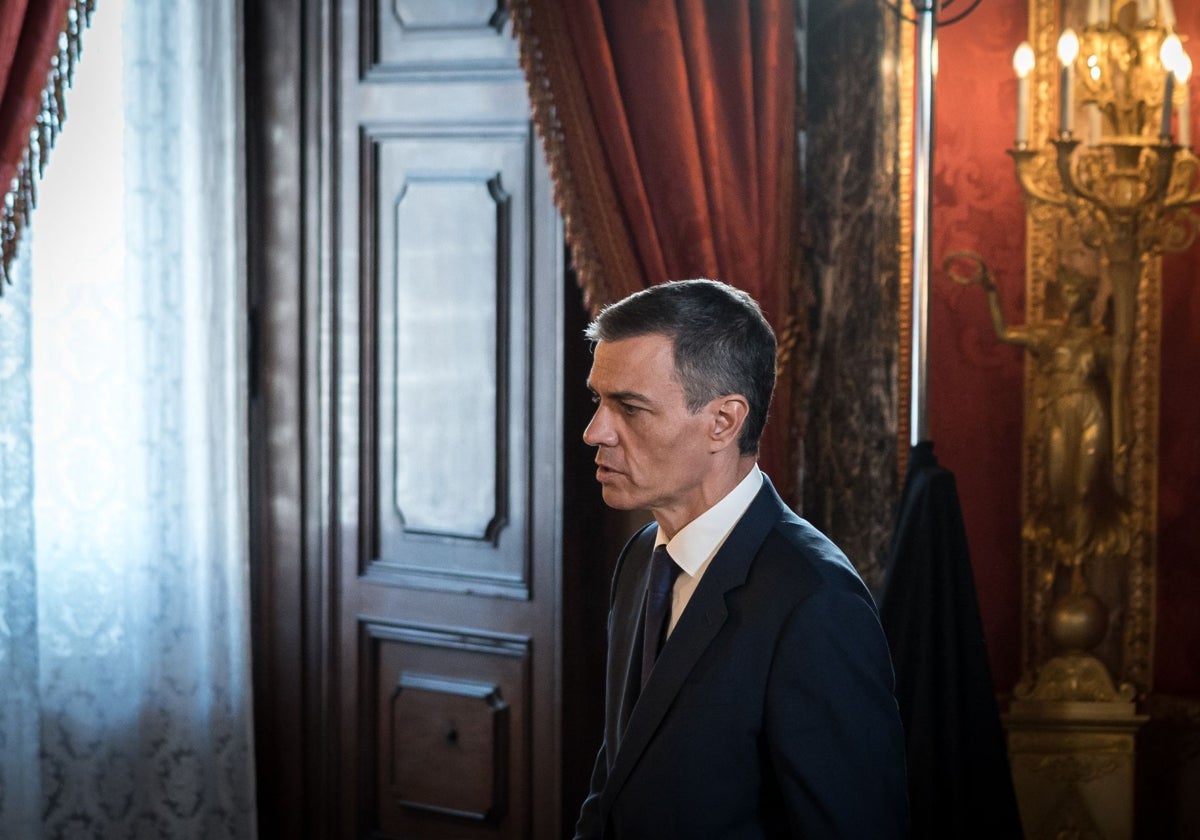 El presidente del Gobierno, Pedro Sánchez