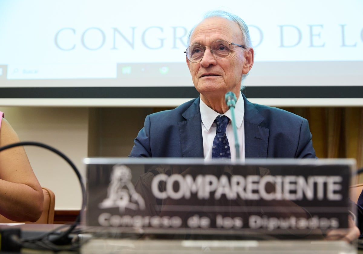 El presidente del CES, Antón Costas comparece en la Comisión de Economía del Congreso