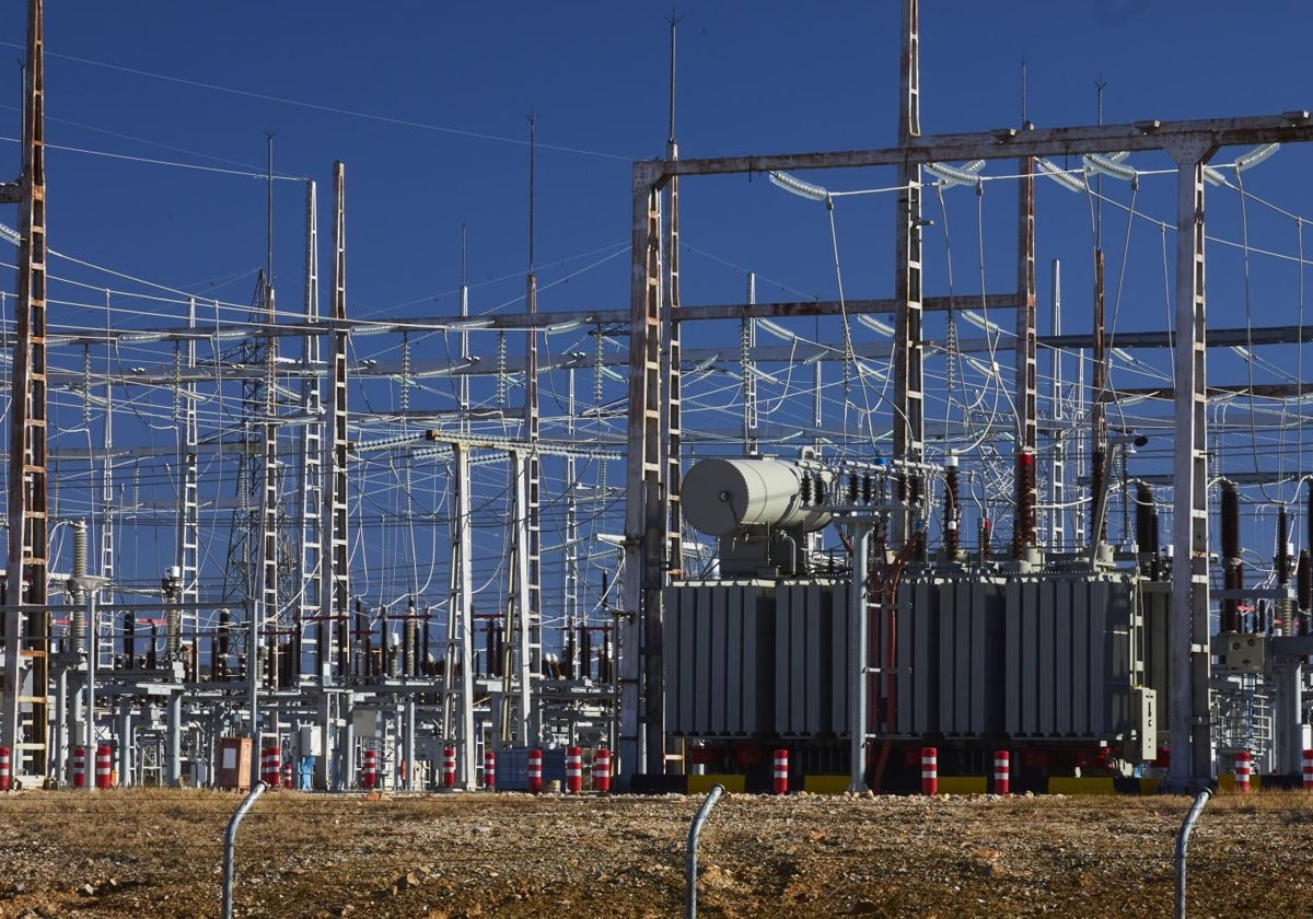 Instalación eléctrica de la central de Almaraz