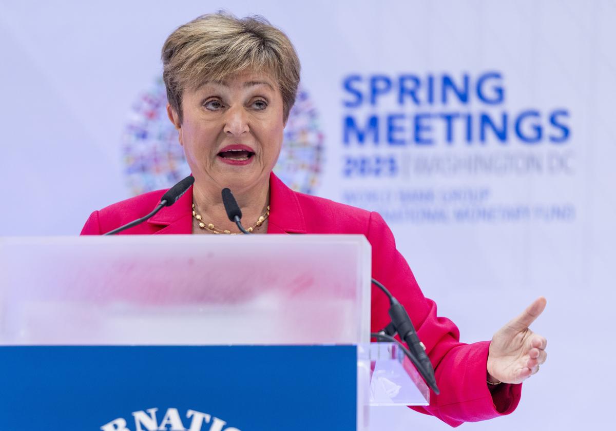 La directora gerente del FMI, Kristalina Georgieva