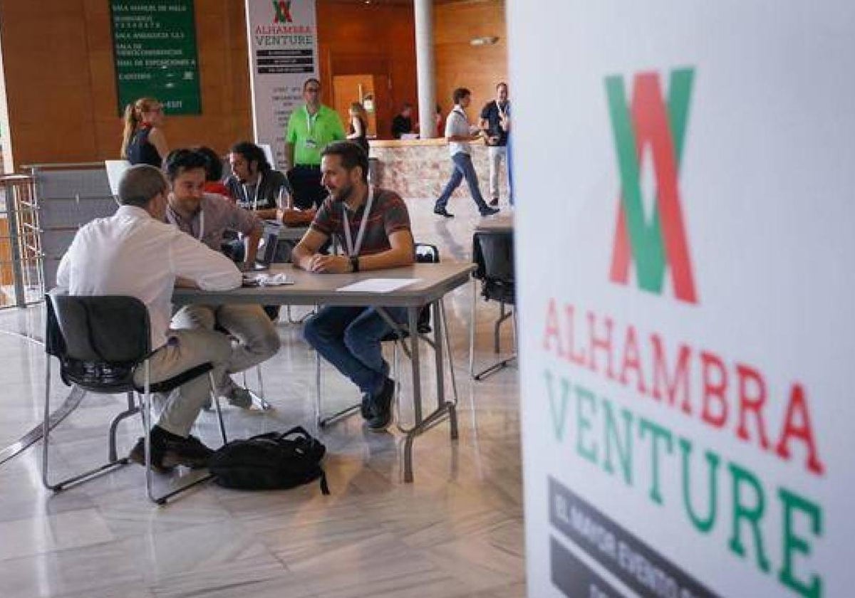Una reunión en el marco del evento