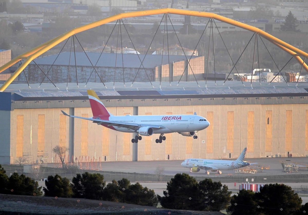 Un avión de Iberia