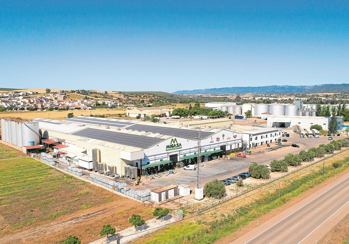 Fábrica del Grupo MIGASA en Alcolea, Córdoba