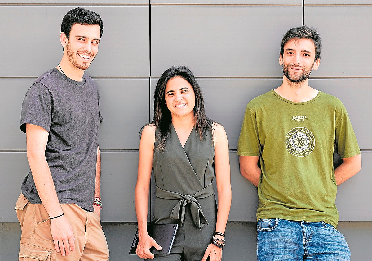 Gerard Pinar Baillés, COO; Isabel García Baños, CEO; Adrià Roca Gervilla, CTO, son los tres cofundadores de este proyecto en expansión