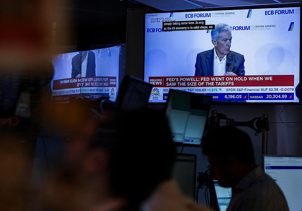 El presidente de la Fed, Jerome Powell.