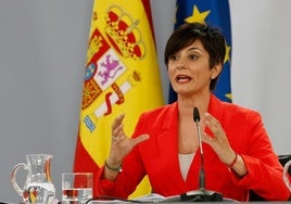 La ministra de Vivienda, Isabel Rodríguez