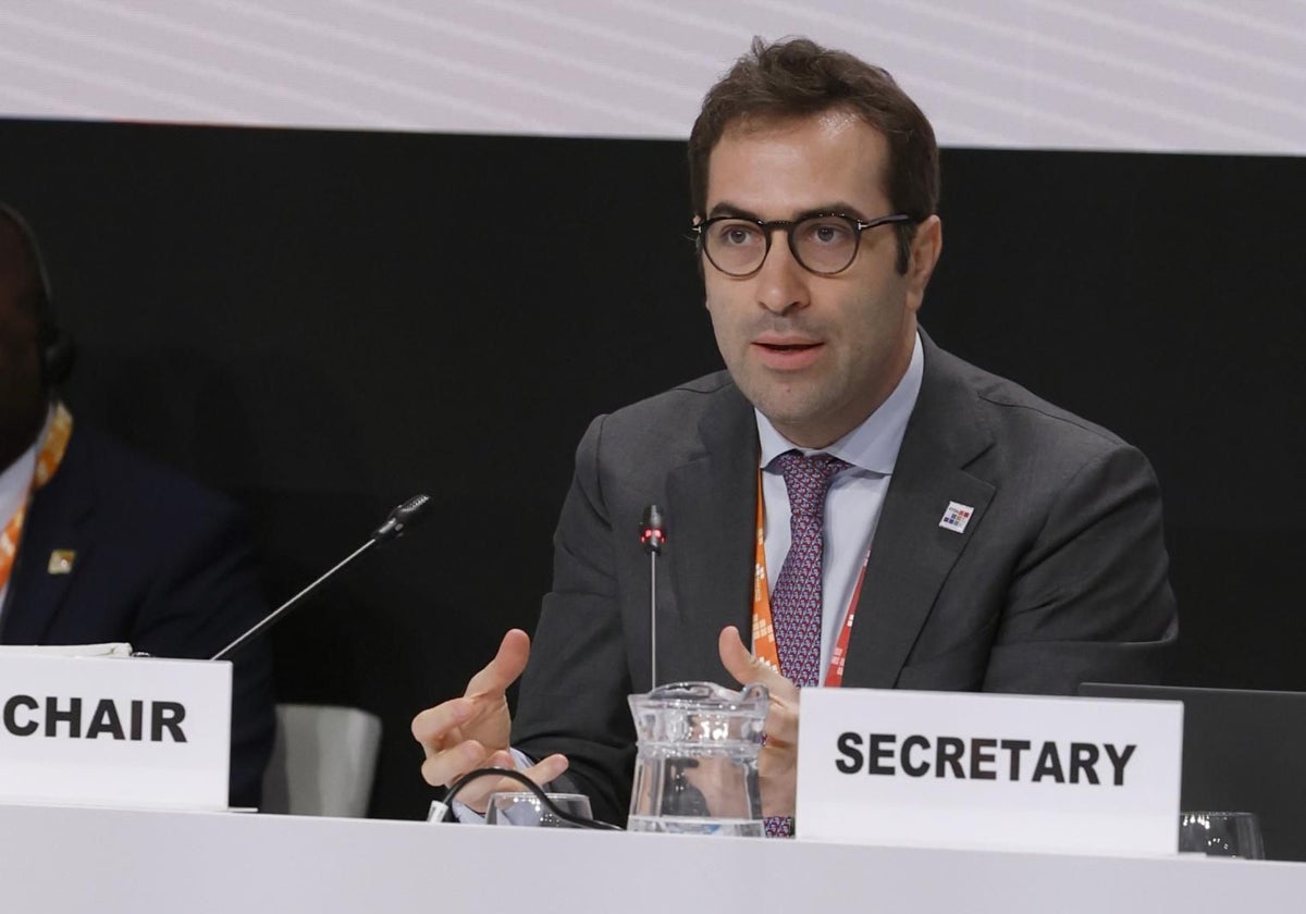 El ministro de Economía, Carlos Cuerpo