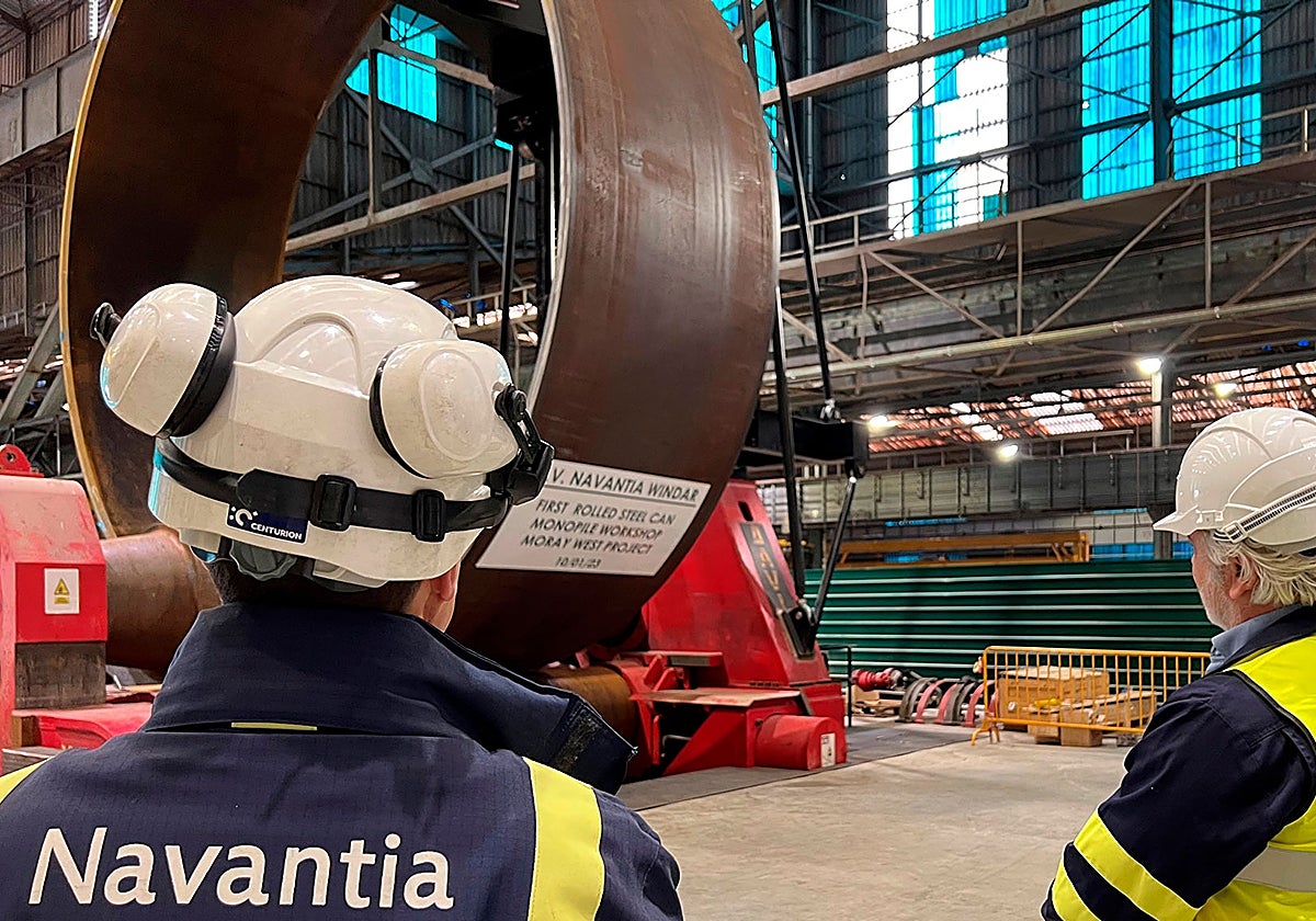 Trabajadores de Navantia