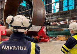 Los trabajadores de Navantia en Cartagena, en huelga de hambre para alcanzar un convenio digno