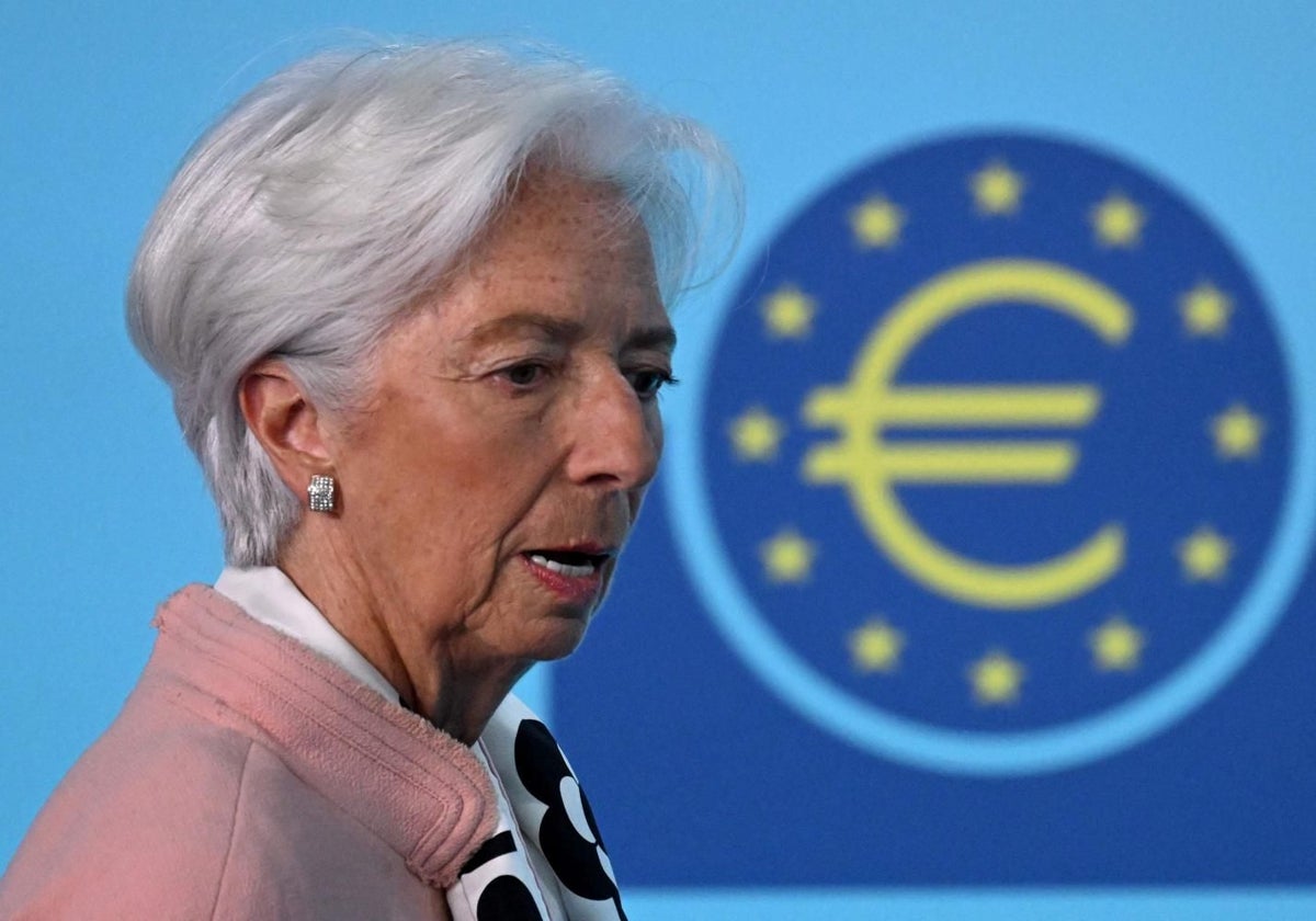 La presidenta del Banco Central Europeo, Christine Lagarde