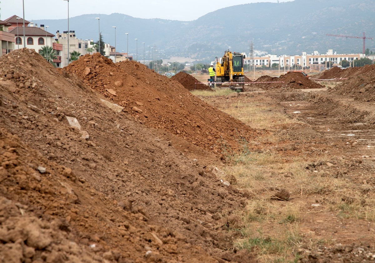 Terreno reservado para la construcción de vivienda