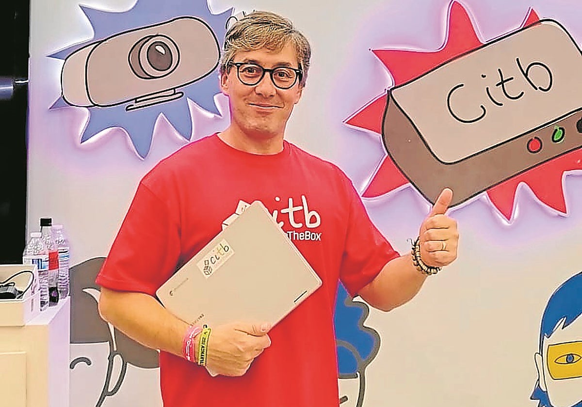 Pablo Márquez, cofundador y CEO de ClassInTheBox