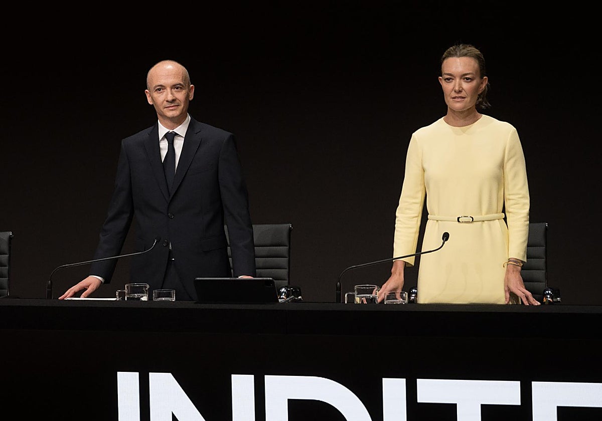 Óscar García Maceiras (CEO); y Marta Ortega (presidenta)