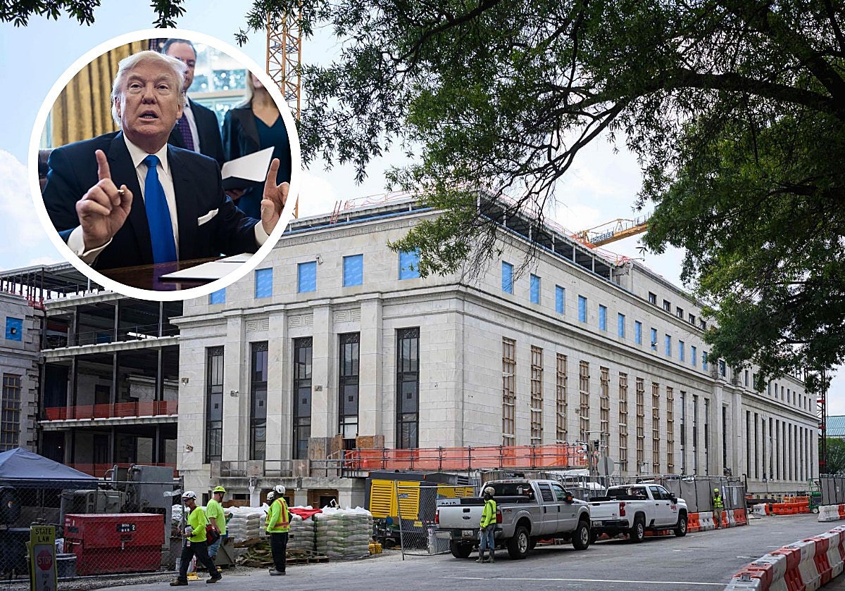 Donald Trump y las renovaciones del edificio de la Junta de la Reserva Federal en Washington
