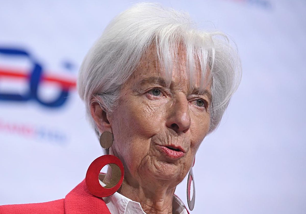 Christine Lagarde, presidenta del BCE