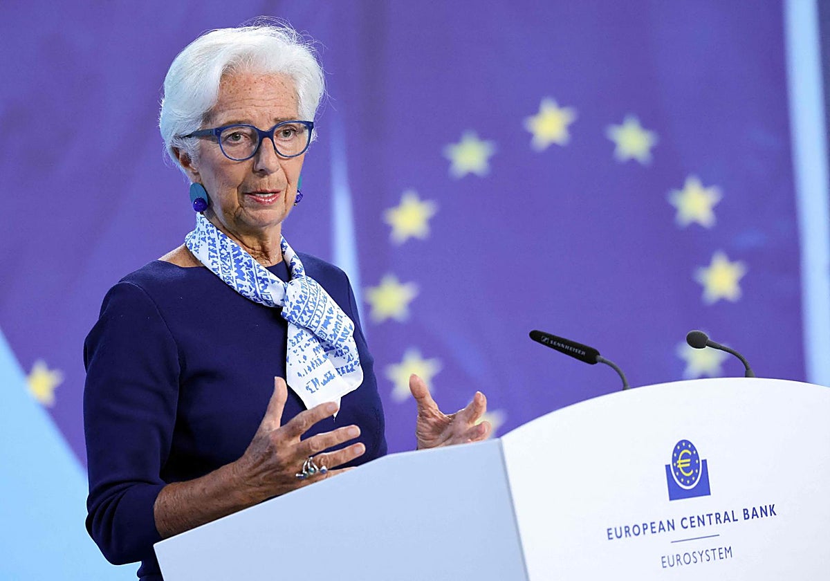 Lagarde, presidenta del BCE