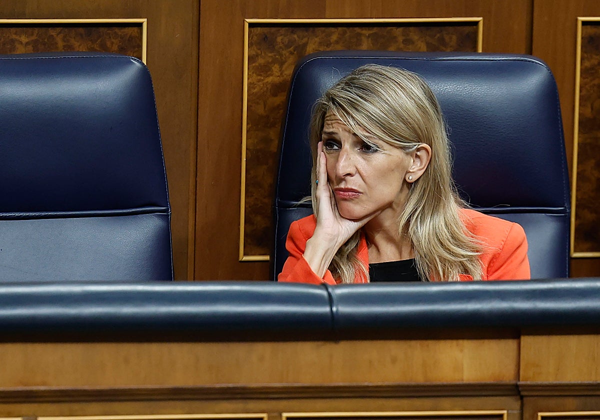 La vicepresidenta segunda y ministra de Trabajo y Economía Social, Yolanda Díaz