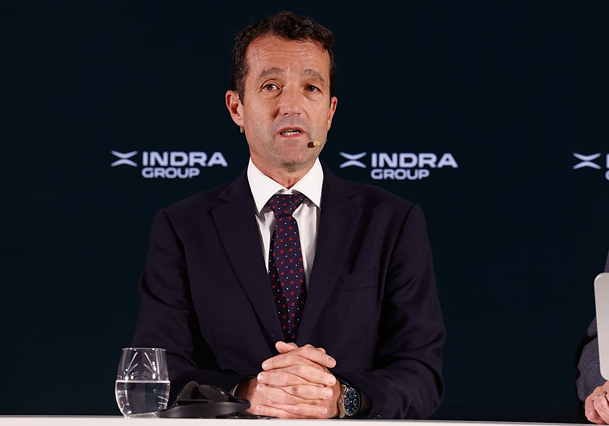 El presidente ejecutivo de Indra, Ángel Escribano