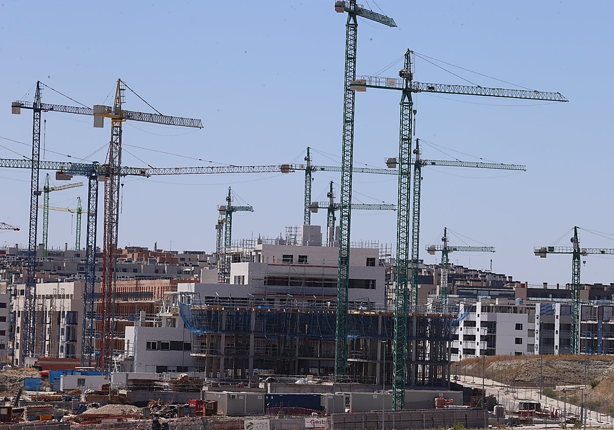 Edificios en construcción