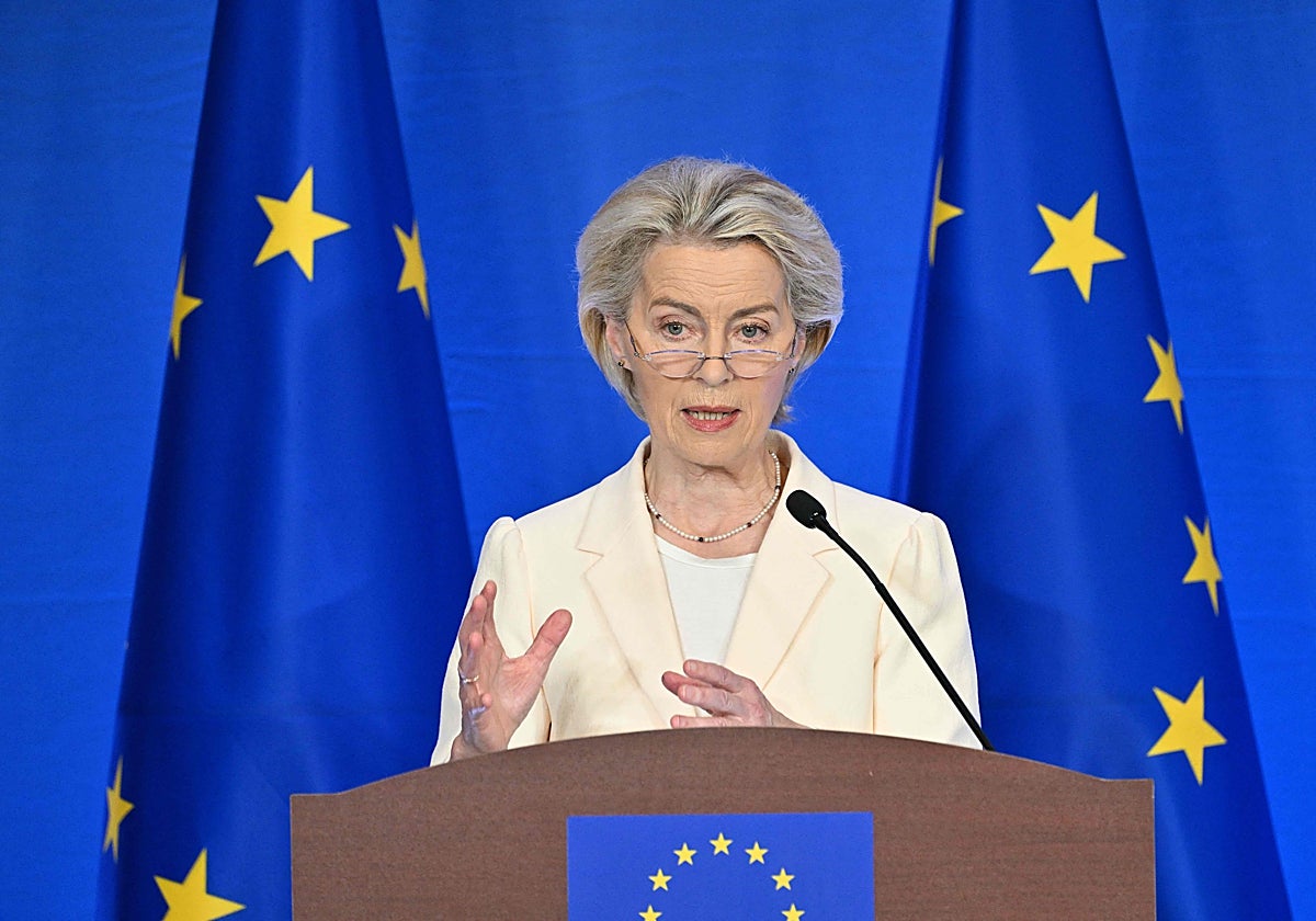 Ursula von der Leyen, presidenta de la Comisión Europea