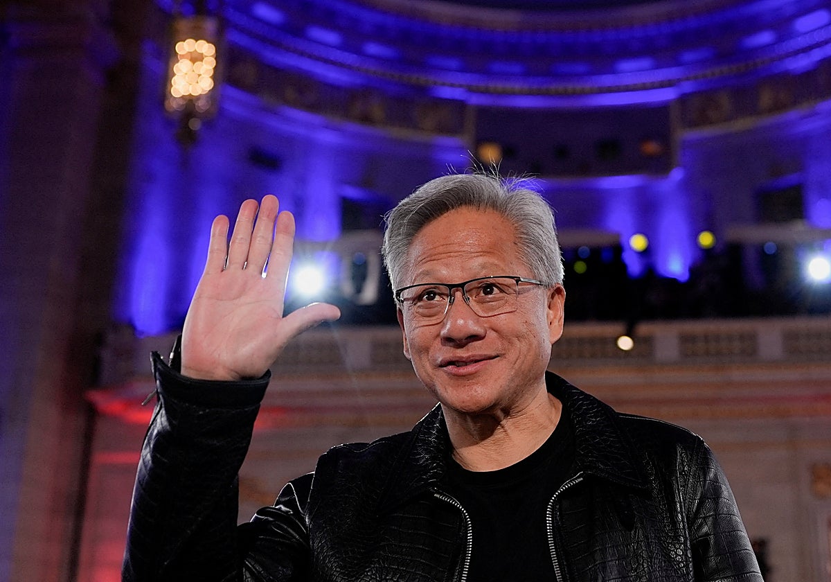 El CEO de Nvidia, Jensen Huang
