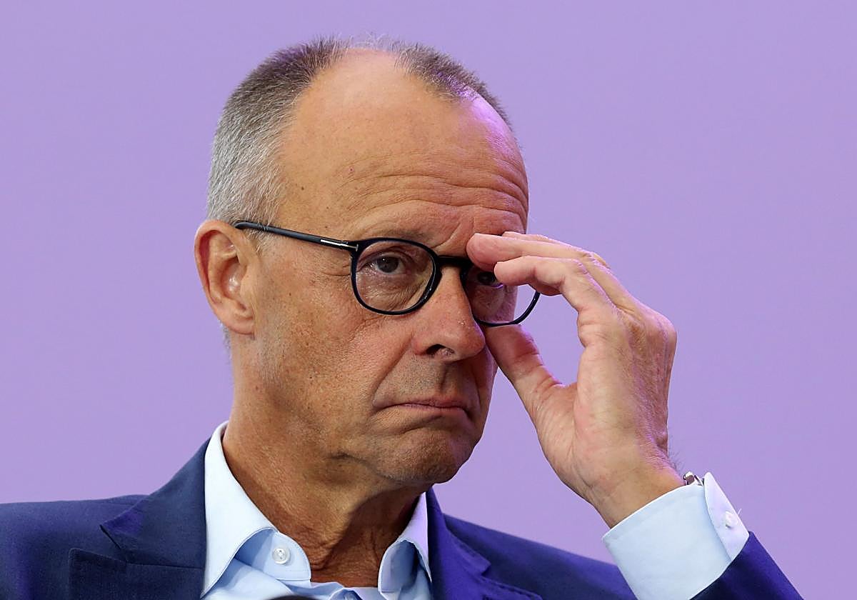 El canciller alemán, Friedrich Merz