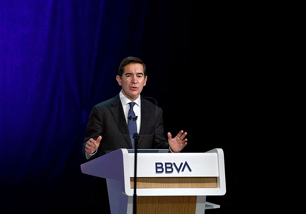 El presidente de BBVA, Carlos Torres