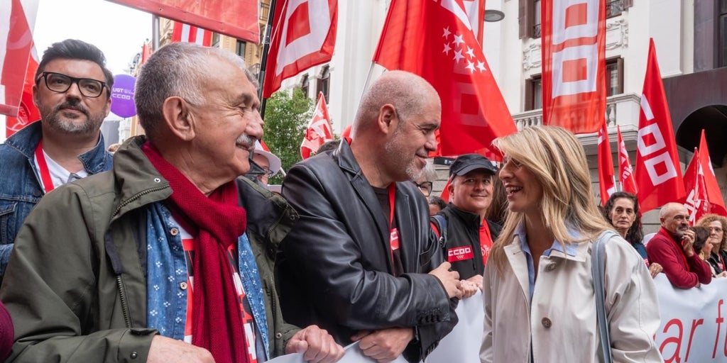 Los sindicatos se manifestarán ante el Congreso este miércoles en plena votación clave de la jornada laboral