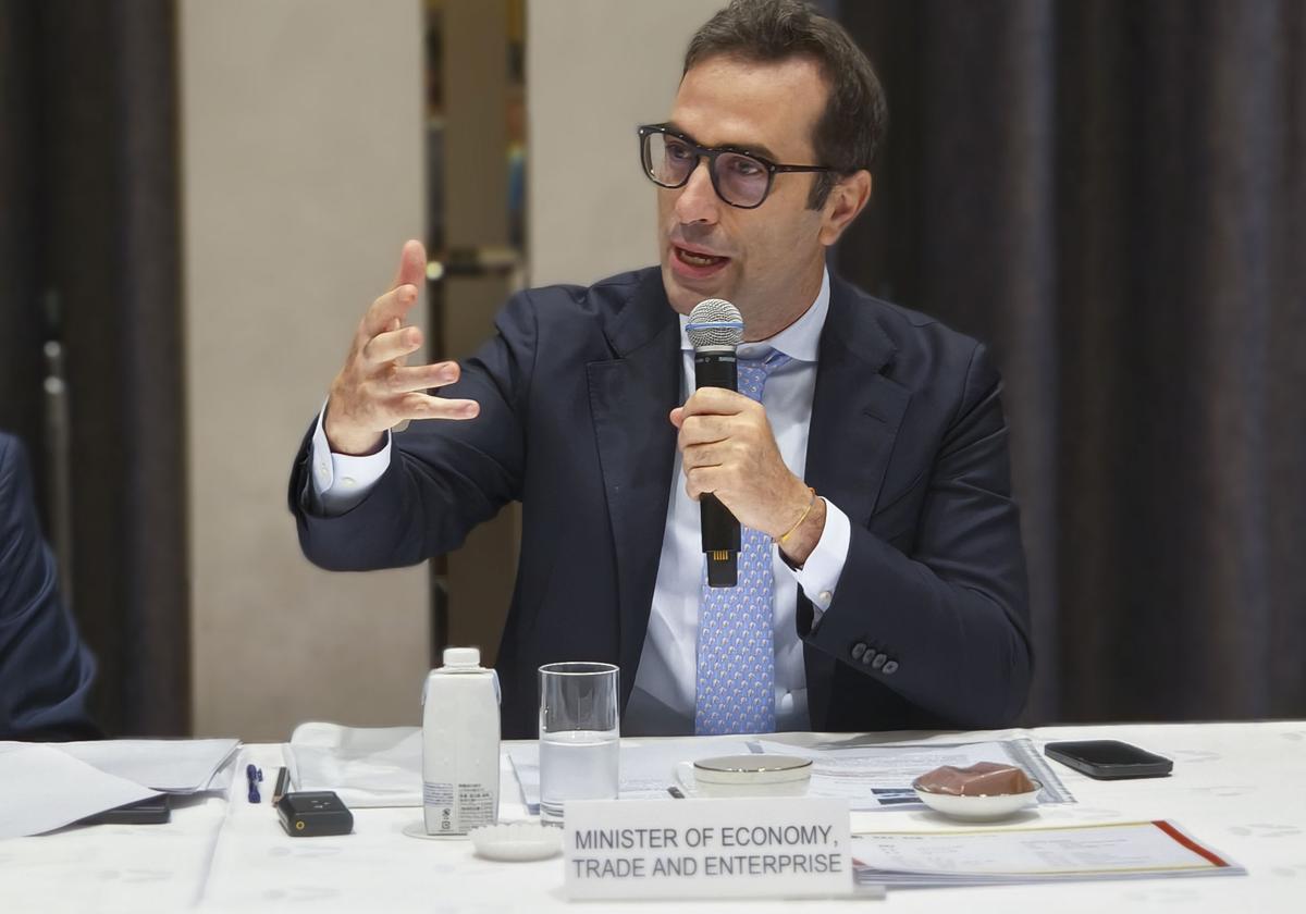El ministro de Economía, Comercio y Empresa de España, Carlos Cuerpo